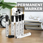 Buecs Black Dry Erase Markers, Chisel tip, Dry-Erase Boards, School Office - Image 7