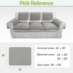 Couch Arm Covers, Sofa Arm Covers, Waterproof Armrest Covers - Image 6