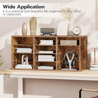 HOOBRO Countertop Mail Sorter Organizer, Wooden Literature Organizer, Student - Image 3