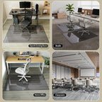 Koonmi Tempered Glass Chair Mat - Image 9