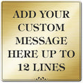 Custom Sign, Office Sign, Business/Office Name Plates by MySignCenter