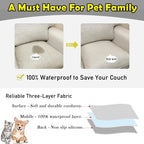 Couch Arm Covers, Waterproof Armrest Cover - Image 3