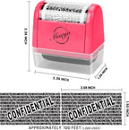 Miseyo Identity Theft Protection Roller Stamp Set - Image 2