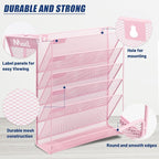 EASEPRES Desk File Organizer Mesh 6-Tier, Hanging Wall Mount Document - Image 4
