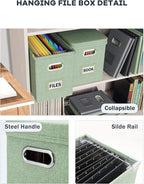Oterri Hanging Filing File Box - Image 5
