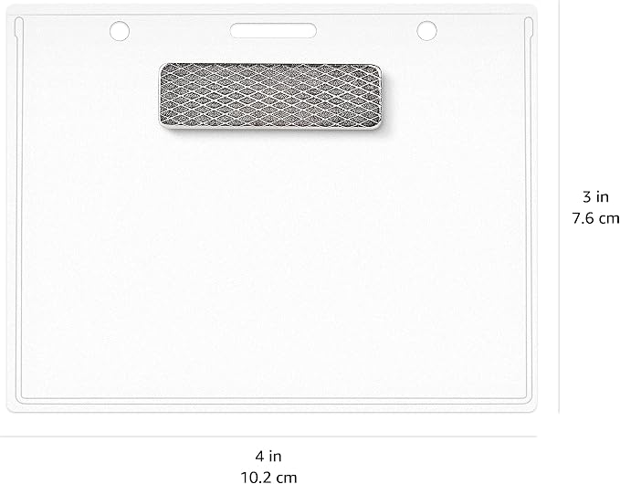 Amazon Basics Horizontal Magnetic Name Badge Holder - Image 5