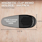 100 Magnetic Memo Holders Set - Image 5