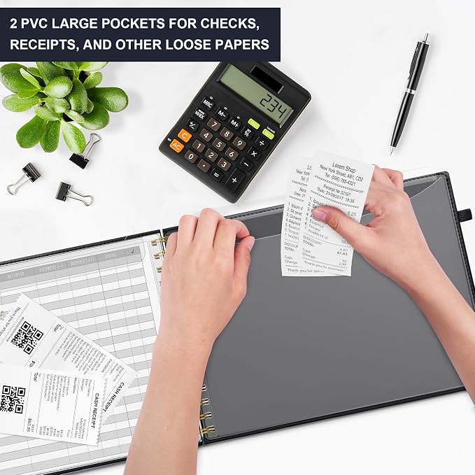 HAUTOCO Hardcover Accounting Ledger Book - Image 5