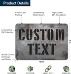 Custom Sign, Custom Street Sign, 11 Font Colors, 13 Font Styles, 4 Hole Options - Image 6