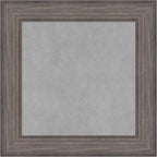 Amanti Art Grey Framed Magnetic Board 21x21 Small Vision Board by AmantiArt