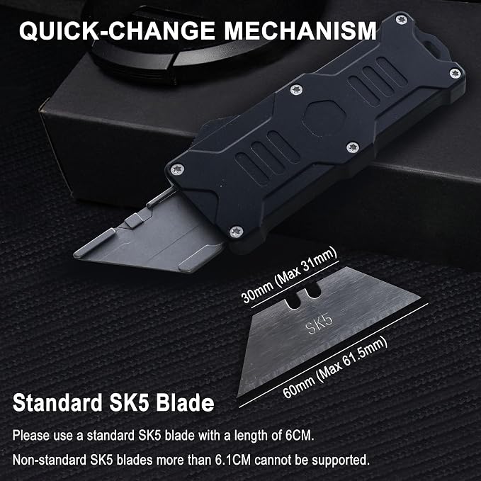 Caressolove Folding Utility Knife - Image 4