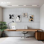TO-TH Wood-Look Acoustic Panel, 4 Pack 47.2” x 23.6” Soundproof Wall Panels - Image 6