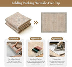 GENIMO 2x10 Runner Rugs for Hallway, Machine Washable Non Slip Vintage Rugs - Image 8
