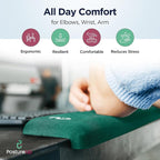 EdgeRest PostureUp L-Shaped Desk Long Wrist Rest Elbow, Forearm & Wrist Comfort - Image 7