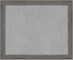 Amanti Art Grey Framed Magnetic Board 19x23 Small Vision Board by AmantiArt