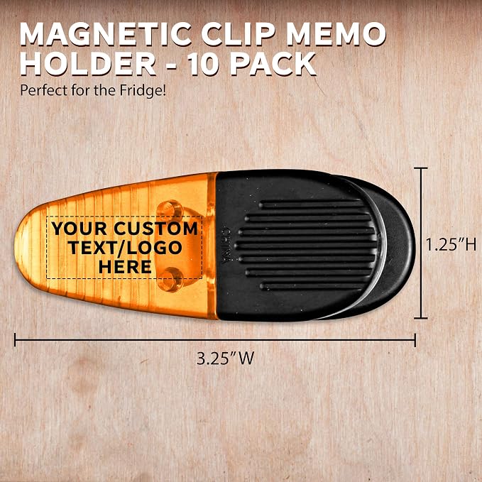10 Magnetic Memo Holders Set - Image 5