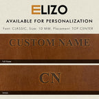 ELIZO Personalized Custom Desk Pad Set Real Leather Desk Mat Mouse Pad Unique - Image 8