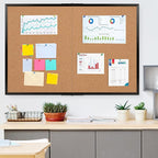 Board2by Extra Large Cork Bulletin Board 60" X 48", Foldable Notice Pin Board - Image 8