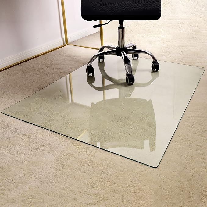 GLSLAND Office Chair Mat for Carpet by GLSLAND