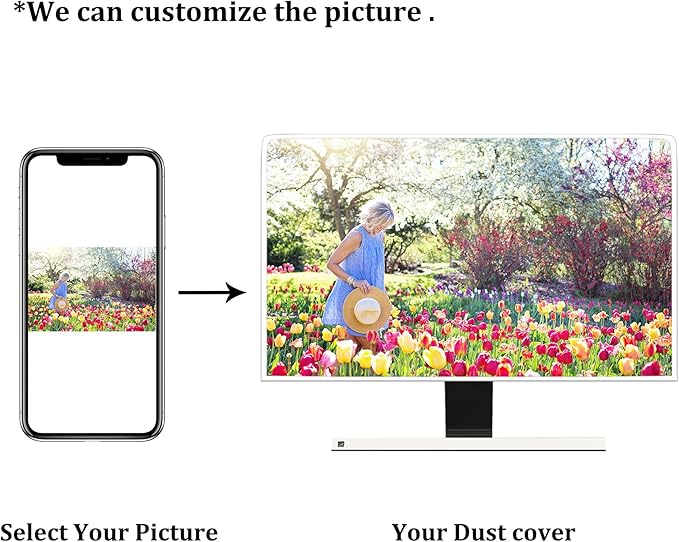 Baocicco Gold Pink Marble Waterproof TV Display Screen Cover 70 Inch TV - Image 7