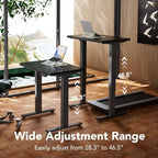 HUANUO 63 x 28 inch Electric Standing Desk Adjustable Height, 4 Memory Height - Image 5
