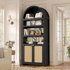 81" Tall Arched Cabinets, Bookcase by UPOSOJAWishesYouaNiceDay