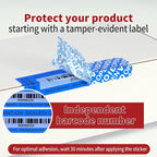 ChtepTamper 100 Pieces Total Transfer Tamper-Evident Stickers Security Labels - Image 7
