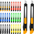TIFICAL 30 Pack Box Cutter Retractable, Snap-Off 9MM Utility Knife, Auto-Lock by TIFICAL
