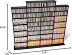 Prepac 4 Column Tall Cabinet Media, Quad Width Wall Storage - Image 8