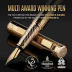 Scriveiner Personalized Gold Fountain Pen - Image 7