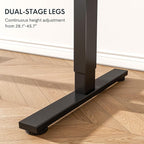 FLEXISPOT One-Piece Electric Standing Desk, 48 x 30 Inches Adjustable Desk - Image 6