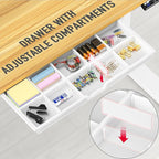 SHW 48-Inch Electric Height Adjustable Standing Desk - Image 5