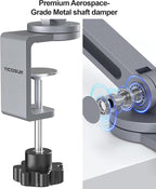 YICOSUN Tablet Arm Mount with Super Grip, Adjustable Foldable Holder & Heavy - Image 4
