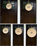 Wood front door sign Wood sign Home decor Welcome sign Sign - Image 2
