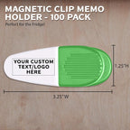 100 Magnetic Memo Holders Set - Image 5