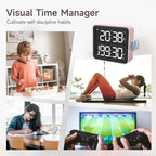 VEWINGL Dual Kitchen Timer Digital – 2-Channel Cooking Timer - Image 4