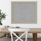 Amanti Art Silver Framed Magnetic Board 24x28 Medium Vision Board - Image 5