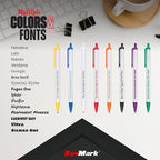 RevMark Personalized Ballpoint Pen, Custom Printed Name, Business or Event - Image 3