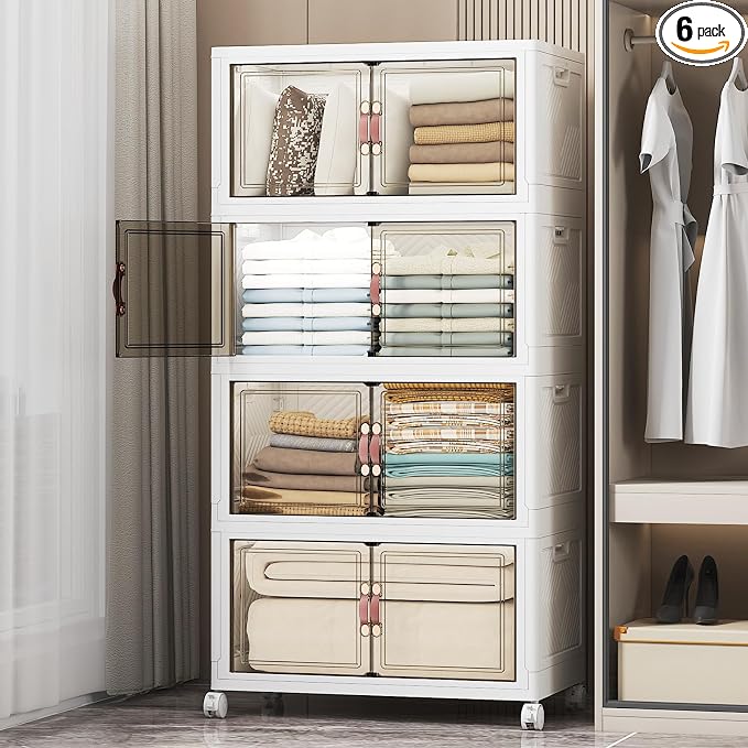 UAMFURI Extra Large Stackable Storage Bins by UAMFURIDirect
