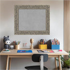 Amanti Art Silver Framed Magnetic Board 21x25 Small Vision Board - Image 5