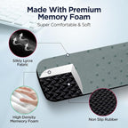 EdgeRest PostureUp L-Shaped Memory Foam Wrist Rest, Ergonomic Elbow and Forearm - Image 2