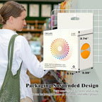 3 Inch Round Colored Dot Stickers, 4 Rolls in Dispenser Box - Image 4