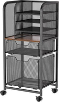 Feyejade 6-Tier Rolling File Cart by Feyejade