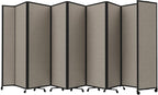 Versare Room Divider 360 Portable Wall Partition | Folding Panels | Large by VERSARE