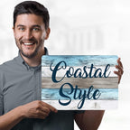 Custom Sign, Custom Street Sign, 11 Font Colors, 13 Font Styles, 4 Hole Options - Image 2