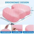 TushGuard Office/Car Seat Cushion, Non-Slip Sciatica & Back Coccyx Tailbone - Image 2