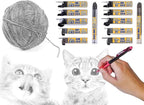 June Gold 820 Pieces, 0.3 mm HB #2 Lead Refills, 205 Pieces Per Dispenser - Image 3