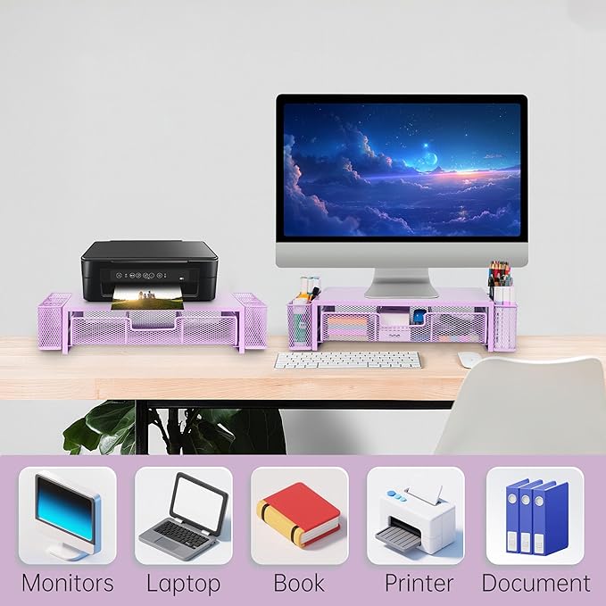 Qupui Computer Monitor Stand Riser - Image 5