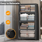 UAMFURI Extra Large Stackable Storage Bins - Image 6