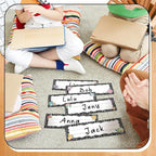 AmazingSpark 72 Pcs Composition Notebook School Name Tags - Image 6